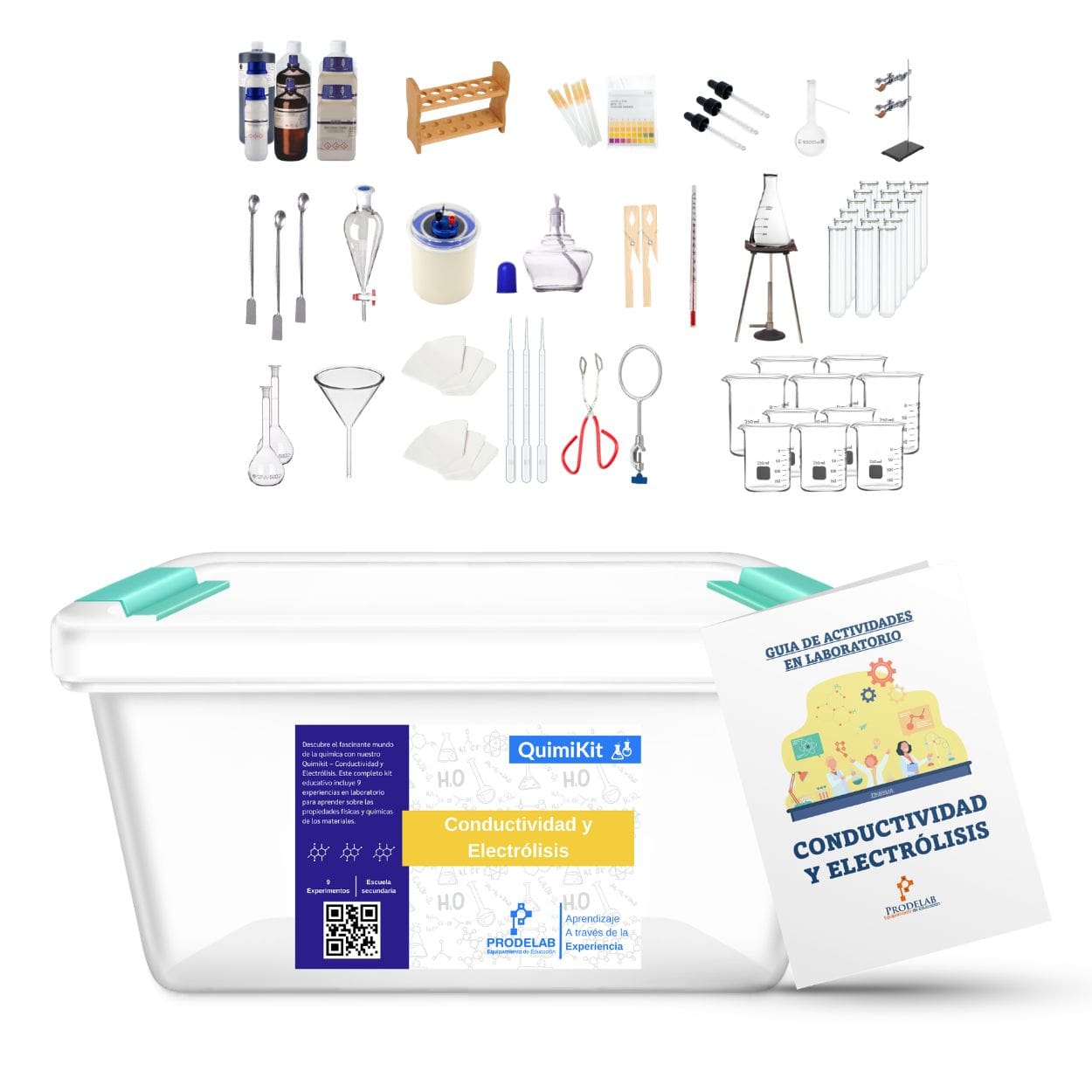 QuimiKit - Conductividad y Electrólisis