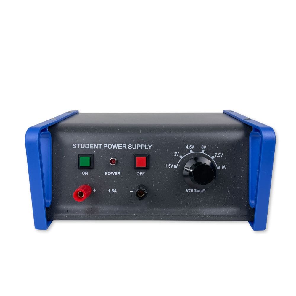 Fuente de Poder Variable 1.5 - 9V / 1.5A para Laboratorio Escolar