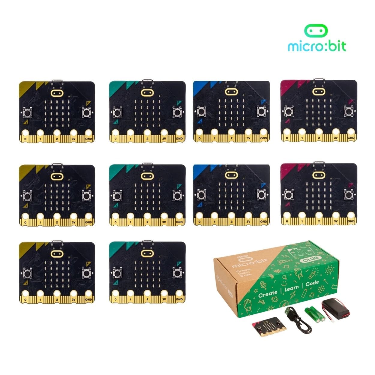 BBC micro:bit Club V2.21 | Pack Clases (10x)