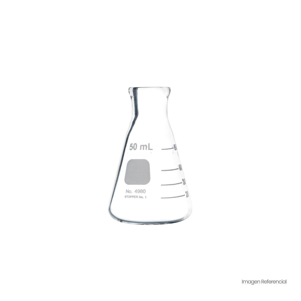 Matraz Erlenmeyer Graduado 50ml | boro 3.3