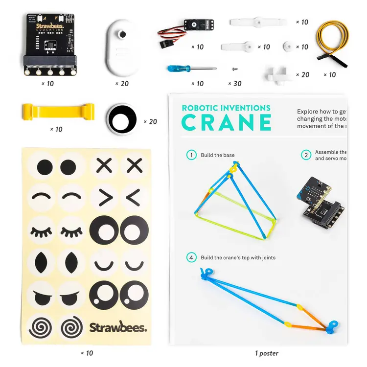 Strawbees Invenciones Robóticas para BBC micro:bit - Kit Escolar - Image 2