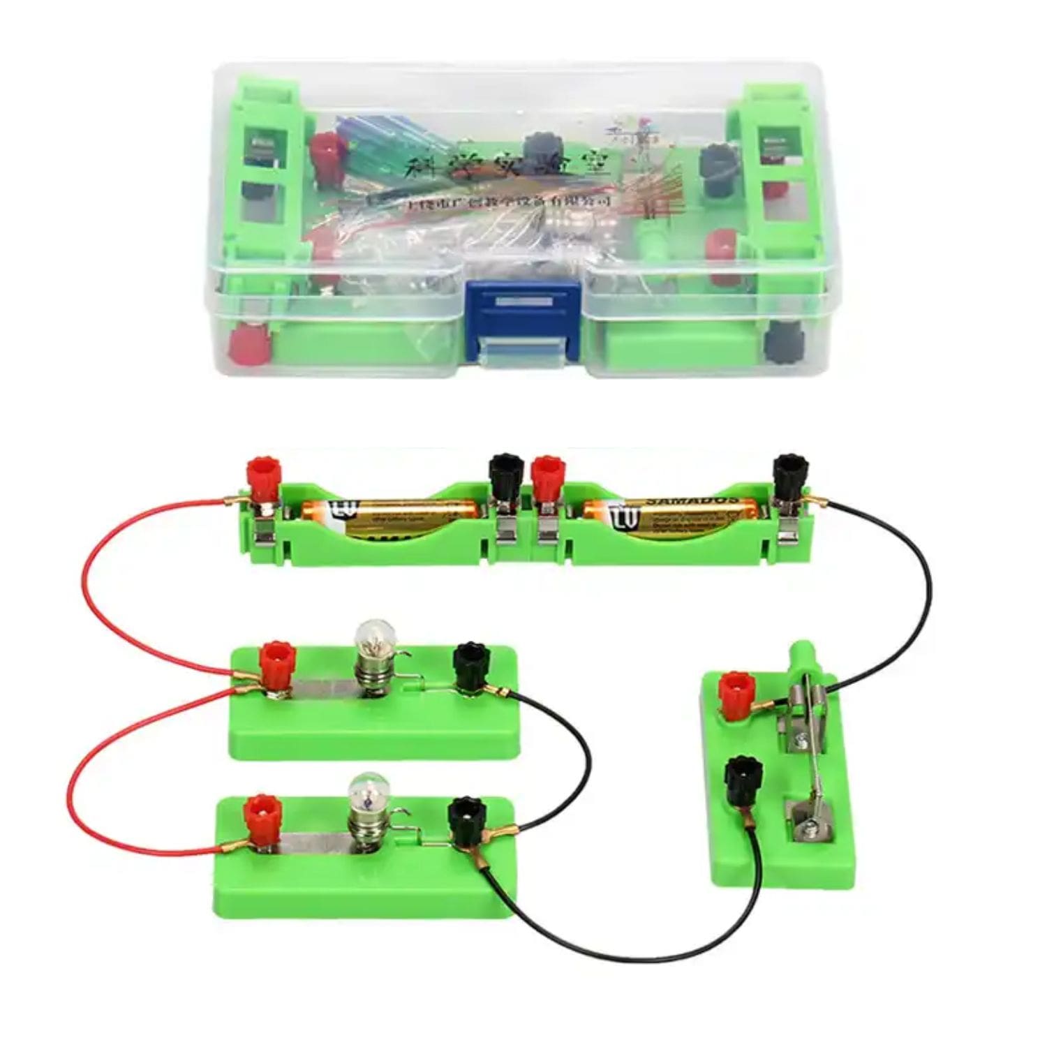 Kit Circuito Eléctricidad Básico - Serie y Paralelo