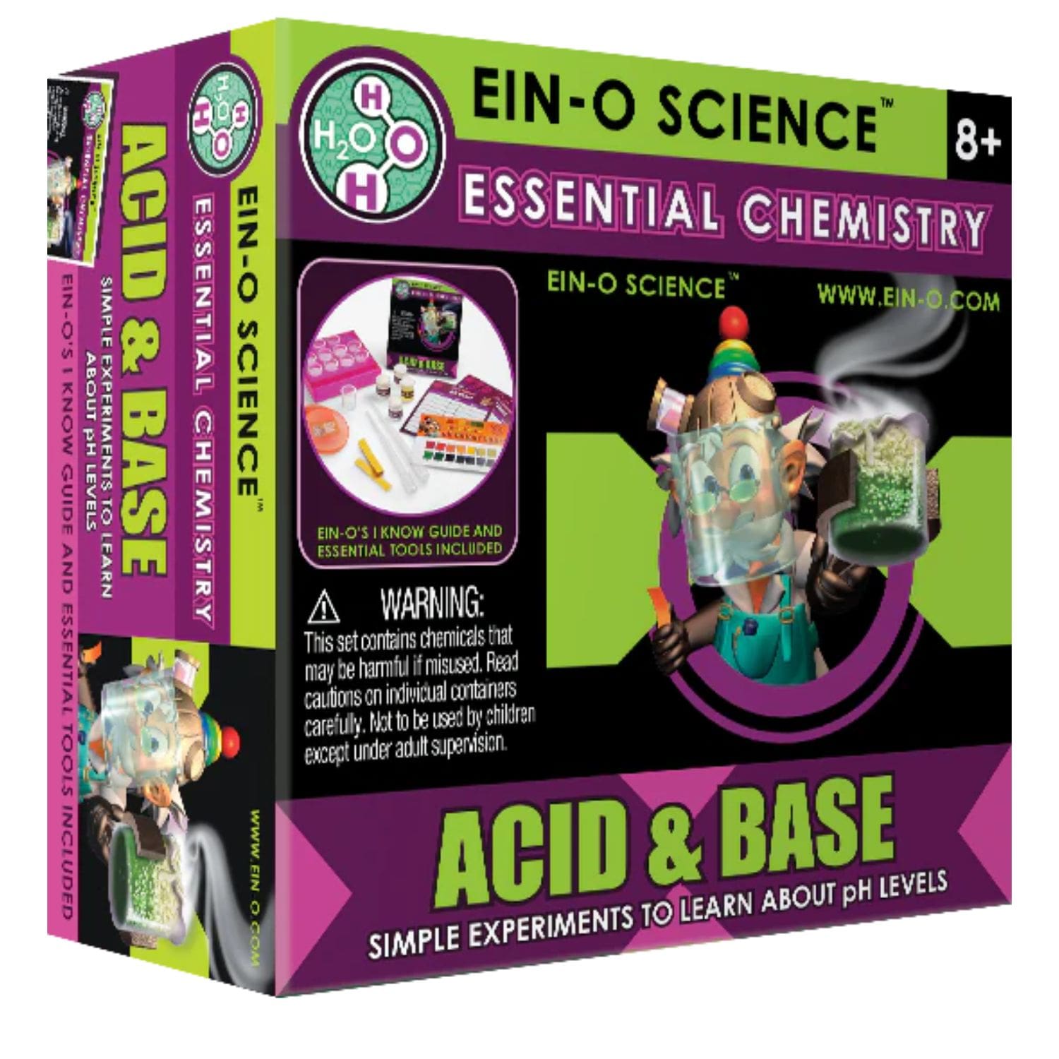 Kit Experimentos Ácido - Base de Ein-O Science - Image 2