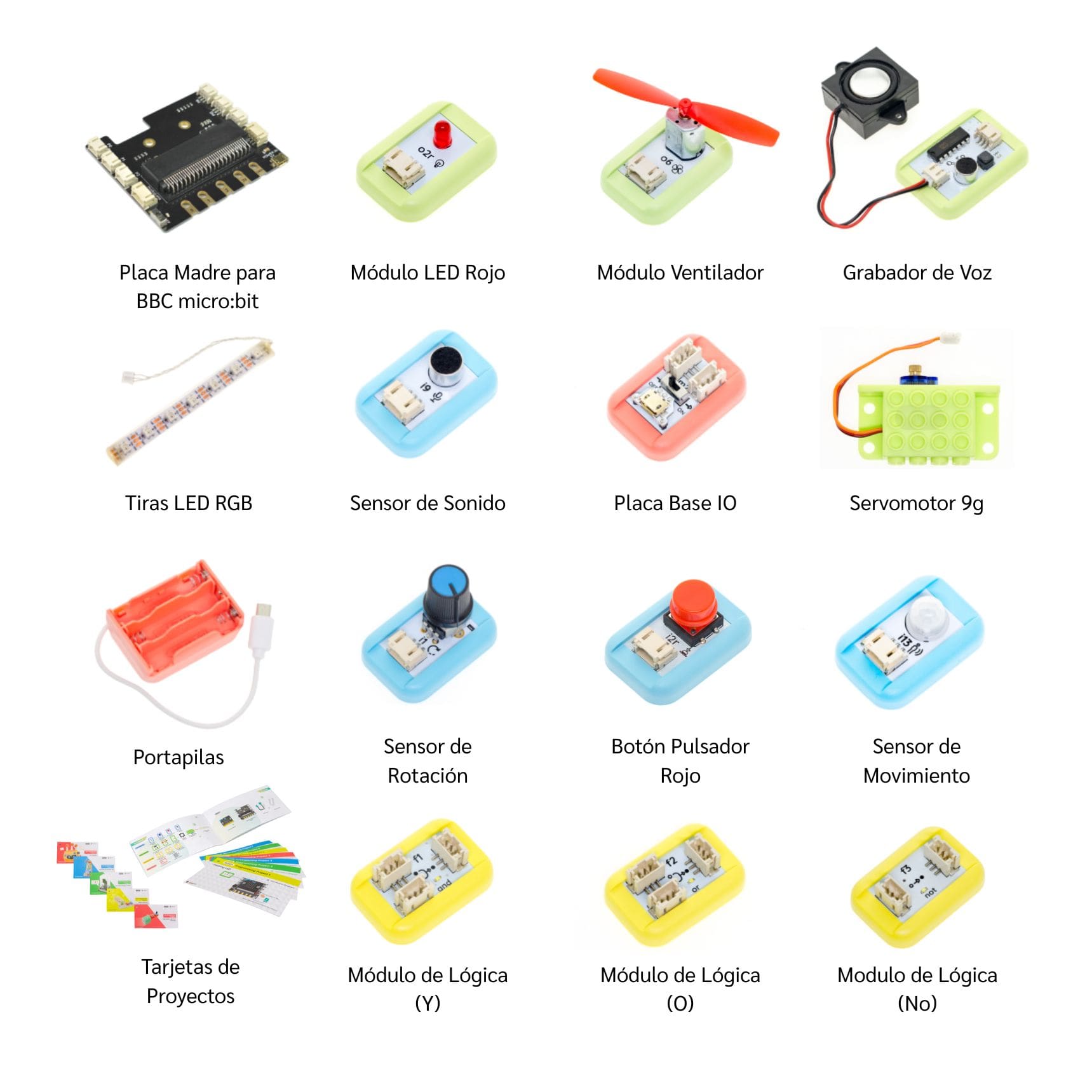 Boson Starter Kit para micro:bit | Kit de Sensores y Módulos - Image 2
