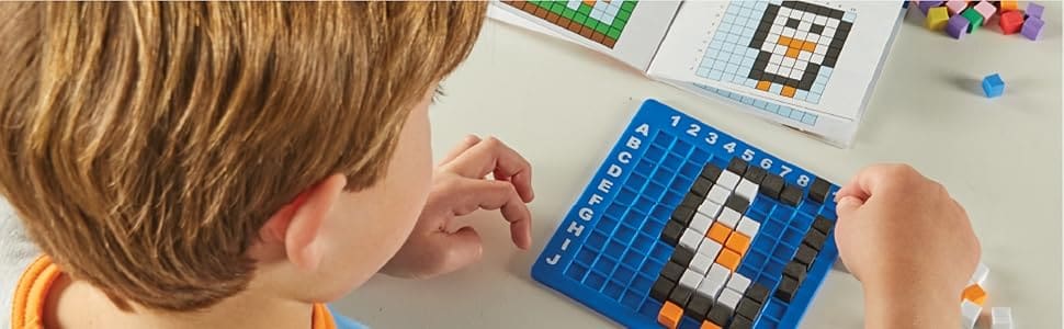 Set Pixel Art STEM para niños