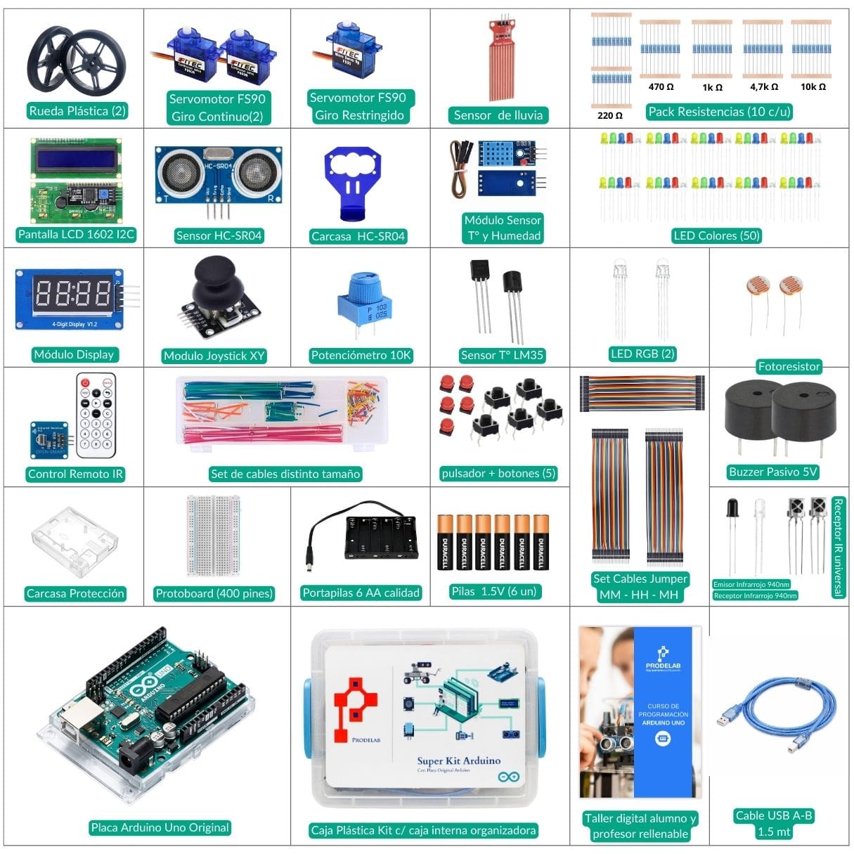 Super Kit Arduino: Taller de iniciación para escuelas - Image 3