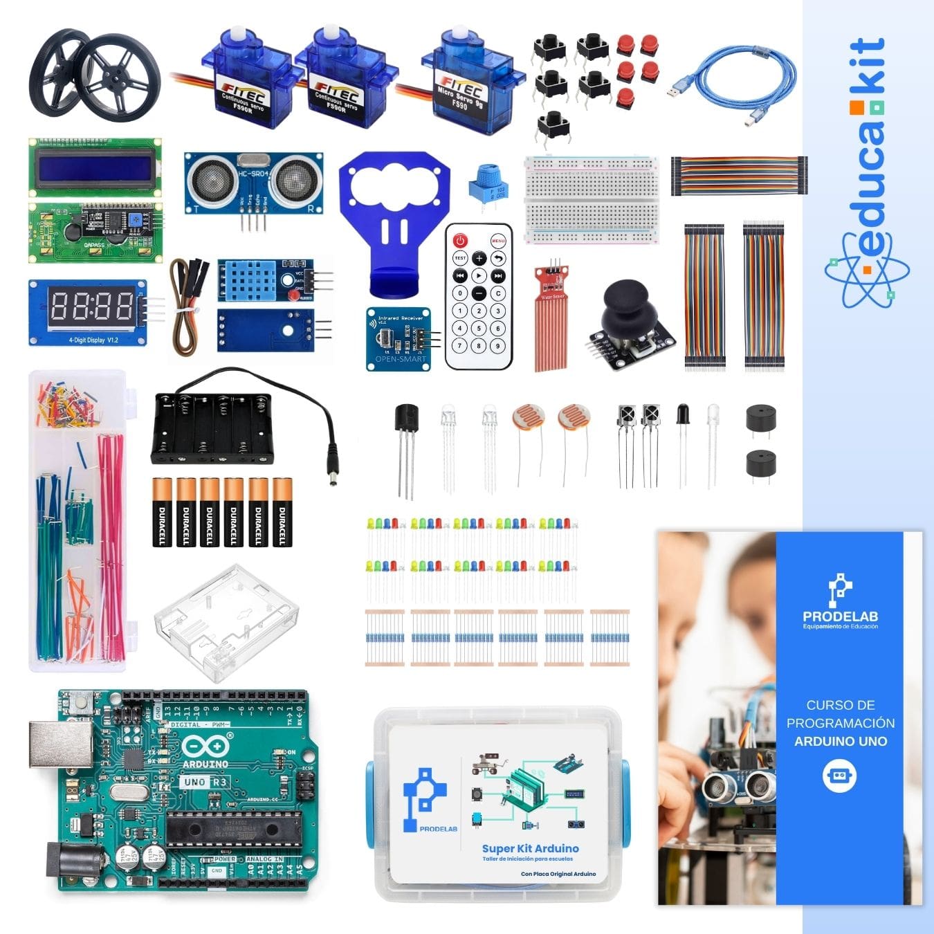 Super Kit Arduino: Taller de iniciación para escuelas