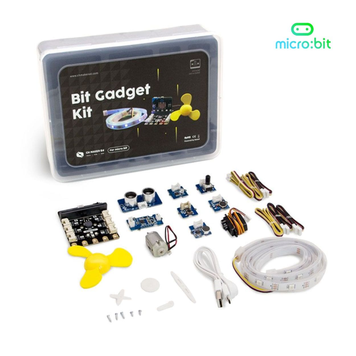 BitGadget - Kit de expansión para micro:bit | Curso gratuito
