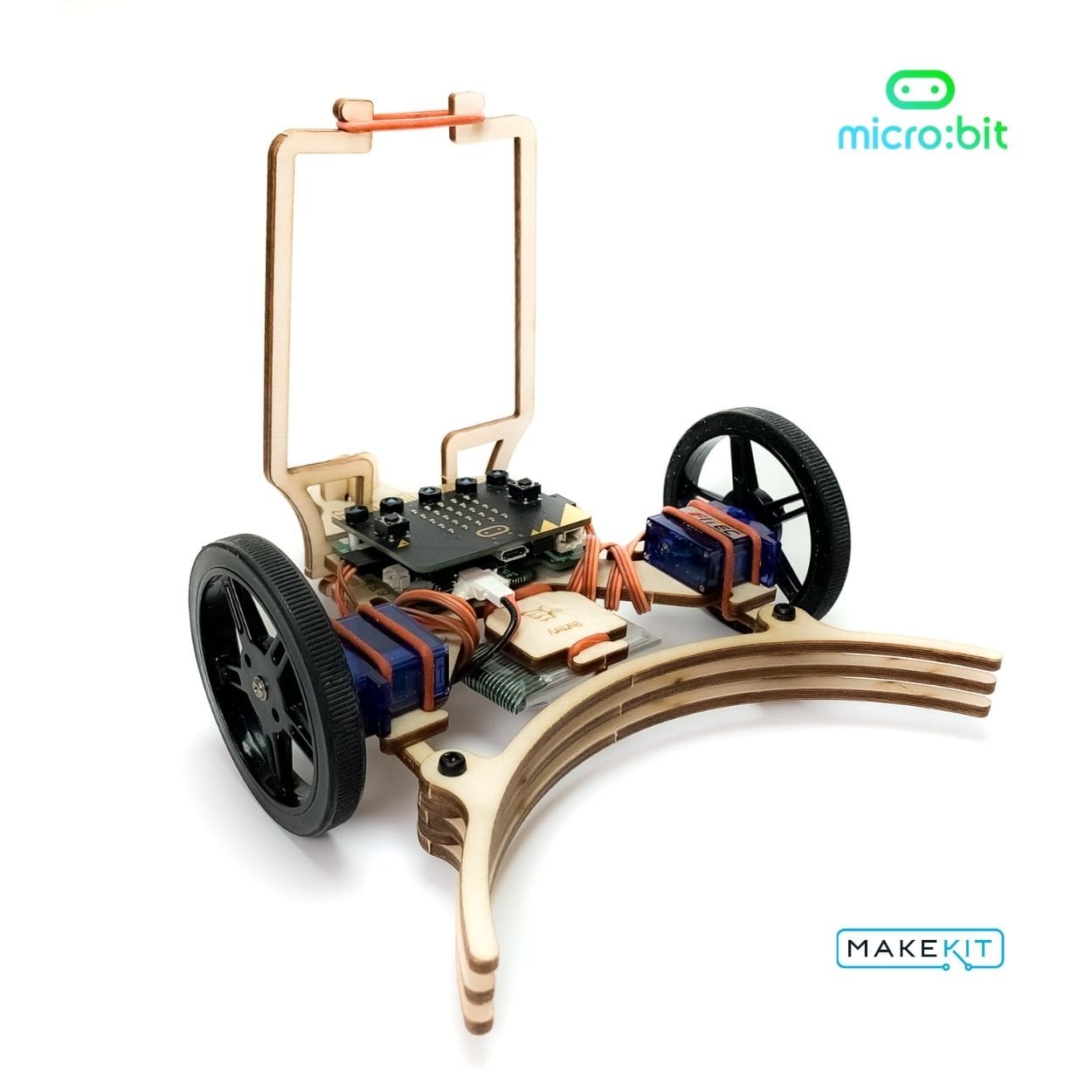 Wheel:Bit - Construye y programa un auto desde 0 con micro:bit